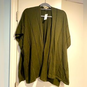 Loft poncho style sweater